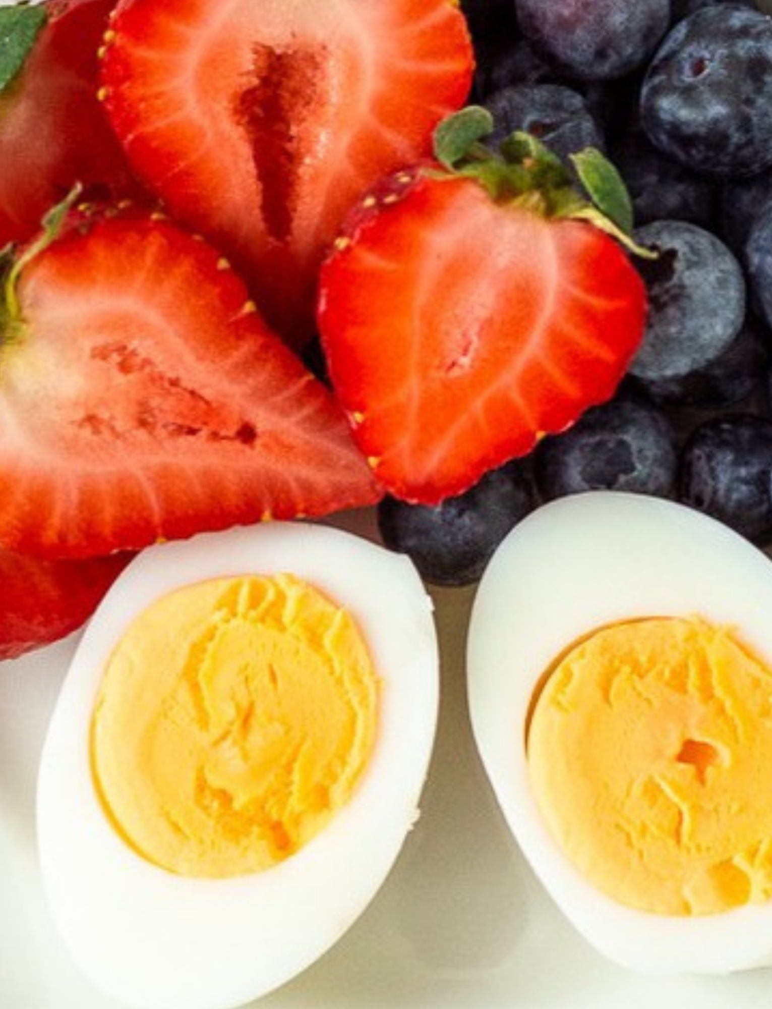 Egg & Berries Plate